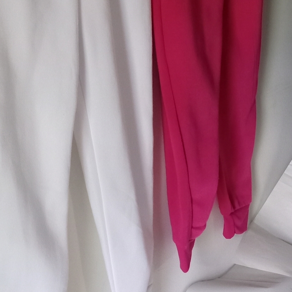 Love Streak Drawstring "Fluff Lined Jogger" White Sweatpants -Size: Large - NWT - Picture 7 of 10